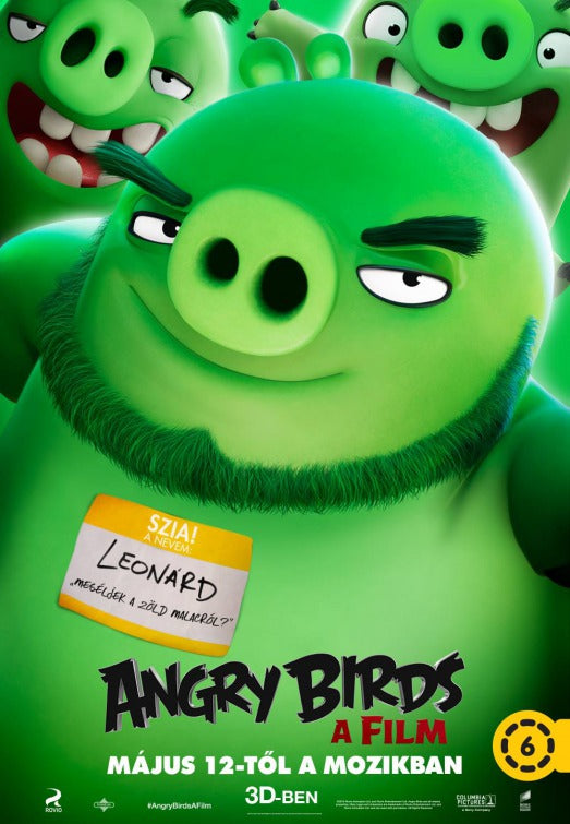 1000 piece jigsaw puzzle for the movie poster: Angry Birds (2016) ver10