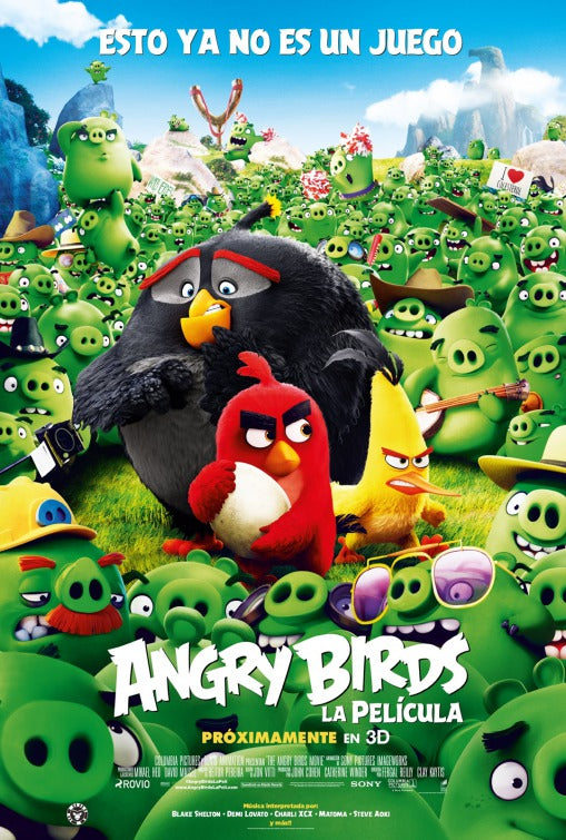 1000 piece jigsaw puzzle for the movie poster: Angry Birds (2016) ver12