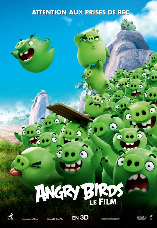 1000 piece jigsaw puzzle for the movie poster: Angry Birds (2016) ver27
