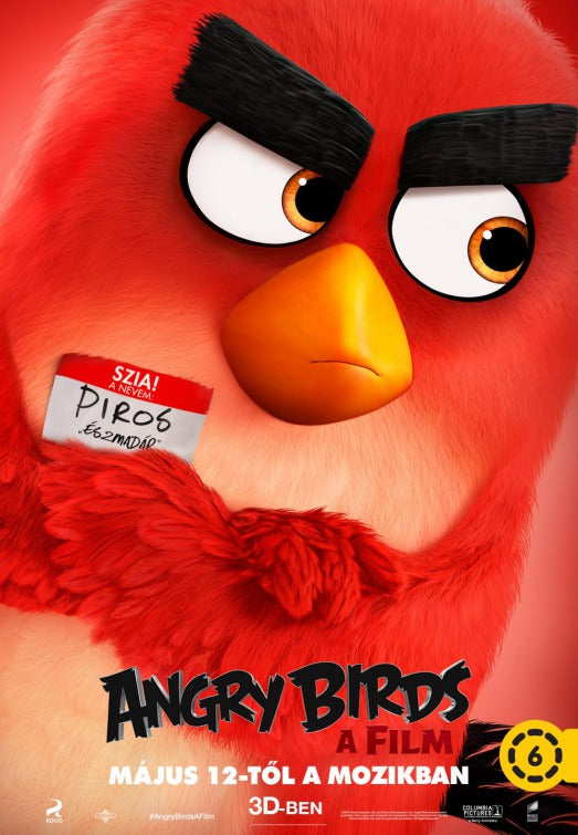 1000 piece jigsaw puzzle for the movie poster: Angry Birds (2016) ver7