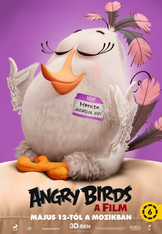 1000 piece jigsaw puzzle for the movie poster: Angry Birds (2016) ver8