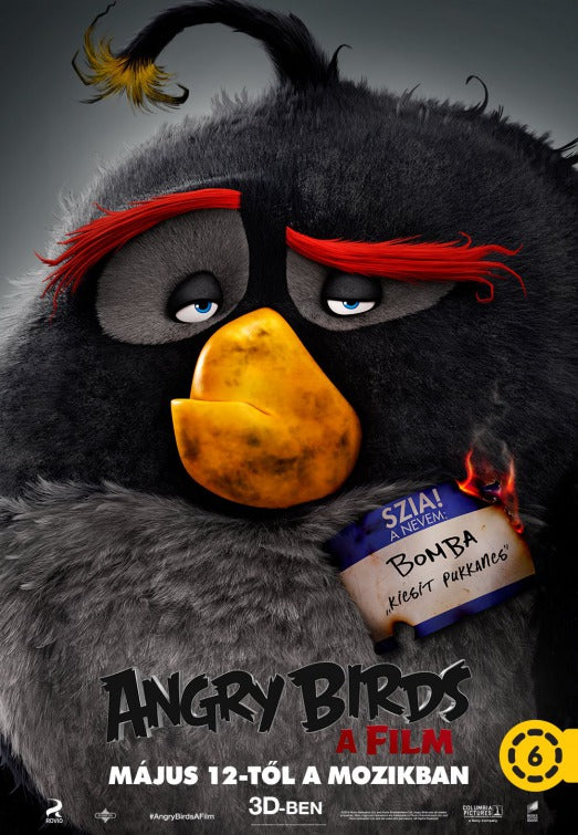 1000 piece jigsaw puzzle for the movie poster: Angry Birds (2016) ver9