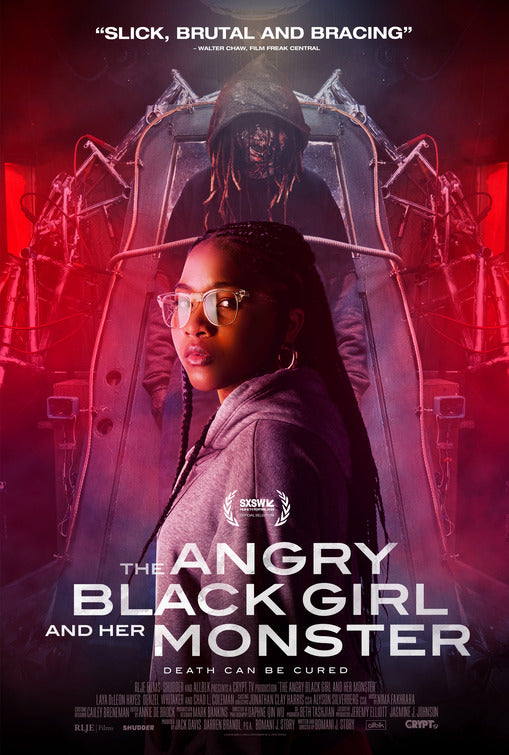 1000 piece jigsaw puzzle for the movie poster: The Angry Black Girl and Her Monster (2023)