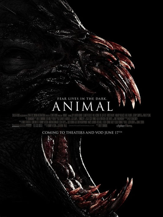 1000 piece jigsaw puzzle for the movie poster: Animal (2014)