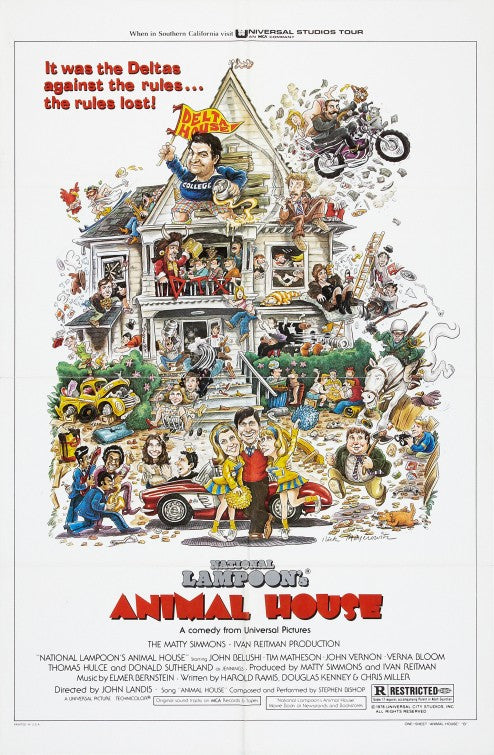 the movie poster: Animal House (1978) ver2