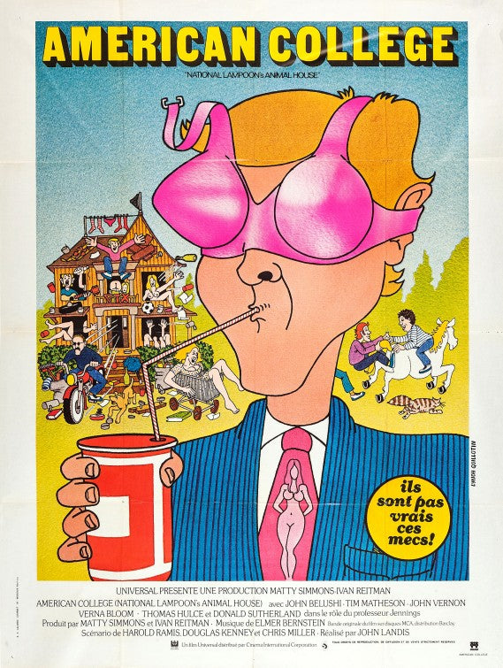 1000 piece jigsaw puzzle for the movie poster: Animal House (1978) ver4