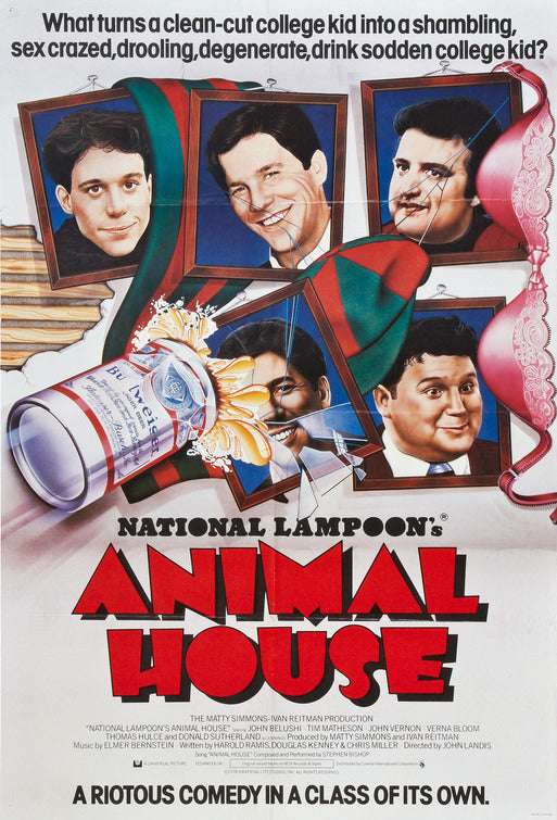 1000 piece jigsaw puzzle for the movie poster: Animal House (1978) ver5