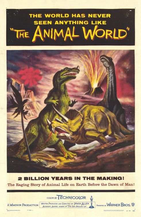 the movie poster: The Animal World (1956)
