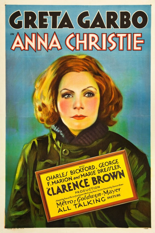 1000 piece jigsaw puzzle for the movie poster: Anna Christie (1930)