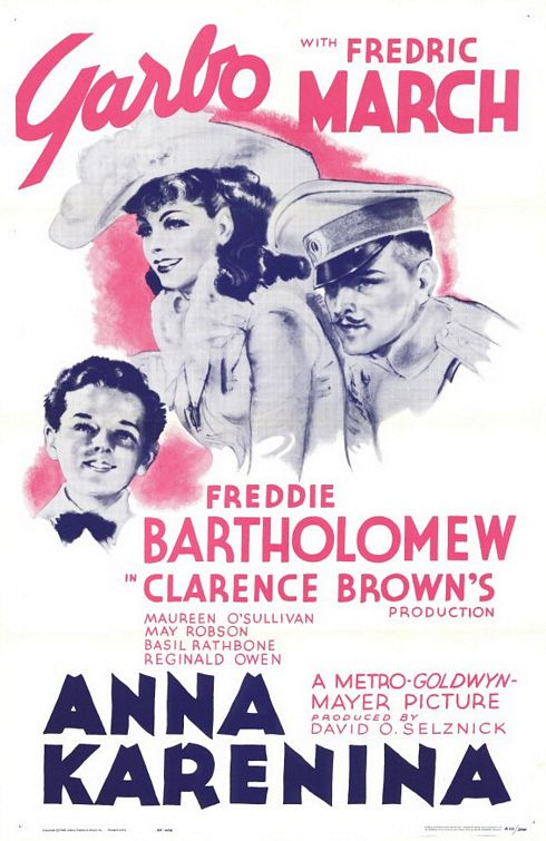 the movie poster: Anna Karenina (1935)