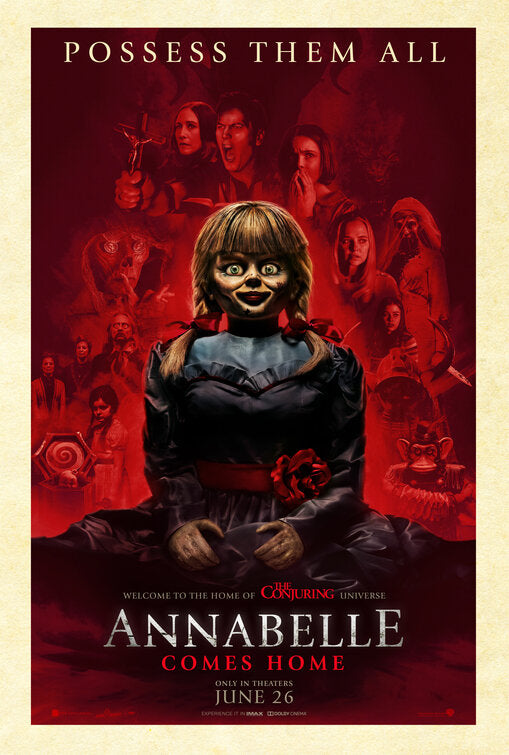 1000 piece jigsaw puzzle for the movie poster: Annabelle Comes Home (2019) ver2