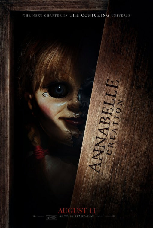 1000 piece jigsaw puzzle for the movie poster: Annabelle: Creation (2017)