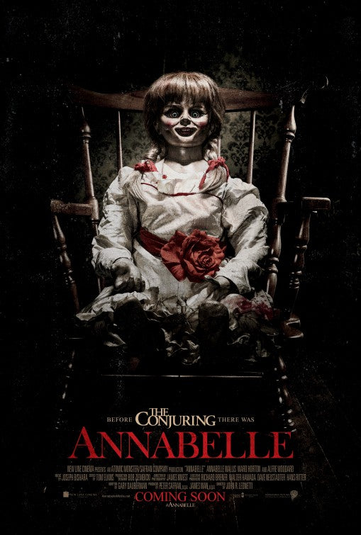 1000 piece jigsaw puzzle for the movie poster: Annabelle (2014) ver2