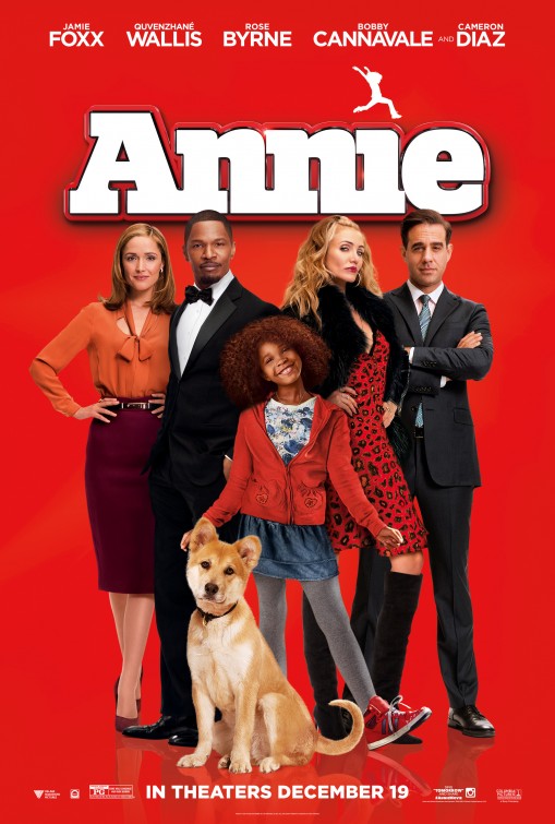 1000 piece jigsaw puzzle for the movie poster: Annie (2014) ver3