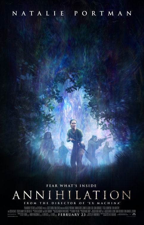 1000 piece jigsaw puzzle for the movie poster: Annihilation (2018)