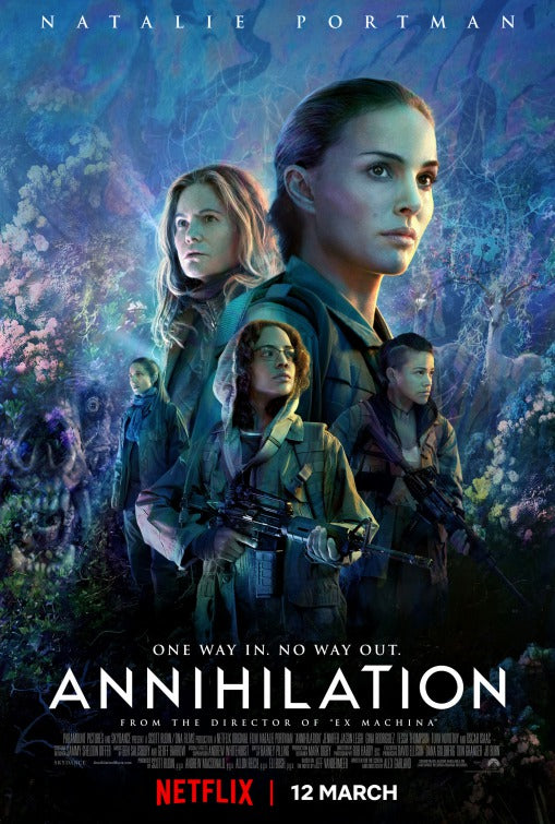 1000 piece jigsaw puzzle for the movie poster: Annihilation (2018) ver2