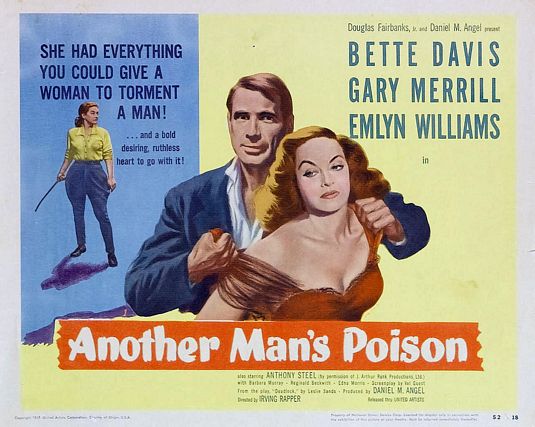 the movie poster: Another Man's Poison (1951)