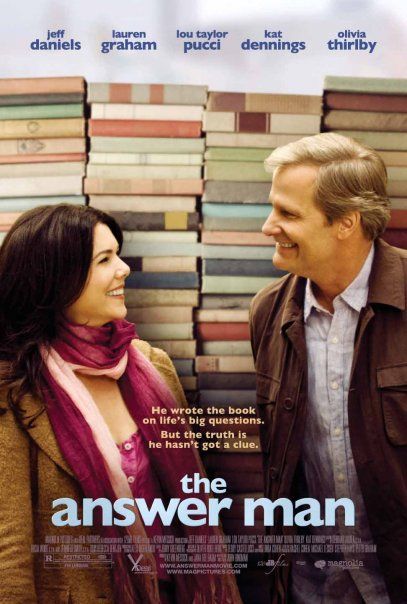 1000 piece jigsaw puzzle for the movie poster: The Answer Man (2009)