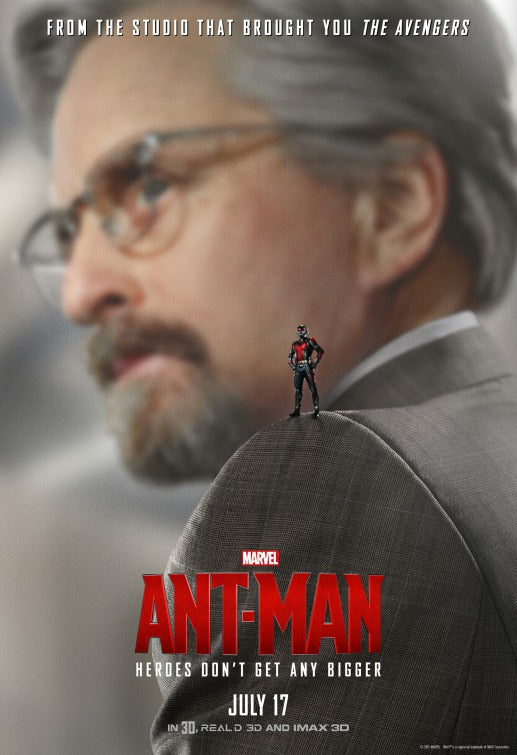 1000 piece jigsaw puzzle for the movie poster: Ant-Man (2015) ver14