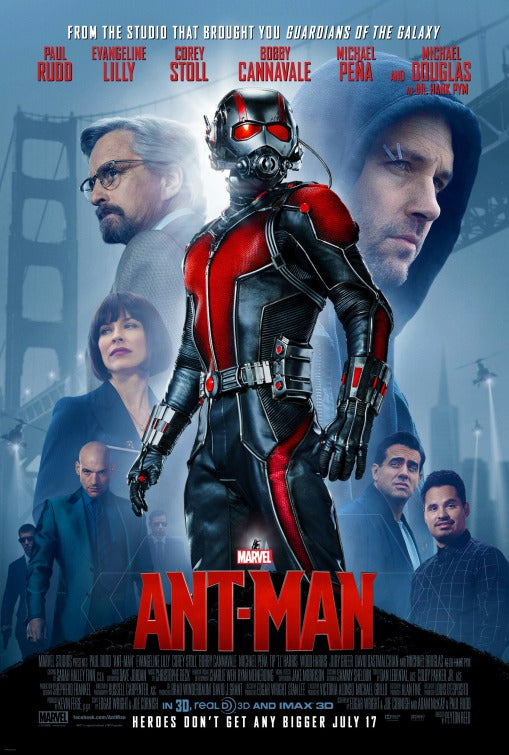 1000 piece jigsaw puzzle for the movie poster: Ant-Man (2015) ver3