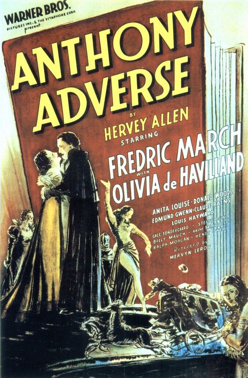 the movie poster: Anthony Adverse (1936)