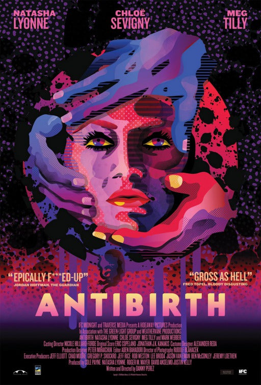 1000 piece jigsaw puzzle for the movie poster: Antibirth (2016)