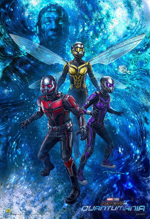 1000 piece jigsaw puzzle for the movie poster: Ant-Man and the Wasp: Quantumania (2023)