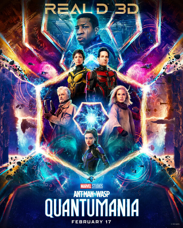 1000 piece jigsaw puzzle for the movie poster: Ant-Man and the Wasp: Quantumania (2023) ver12