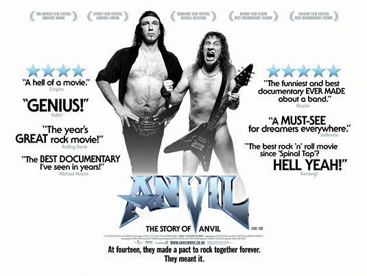 the movie poster: Anvil! The Story of Anvil (2009)