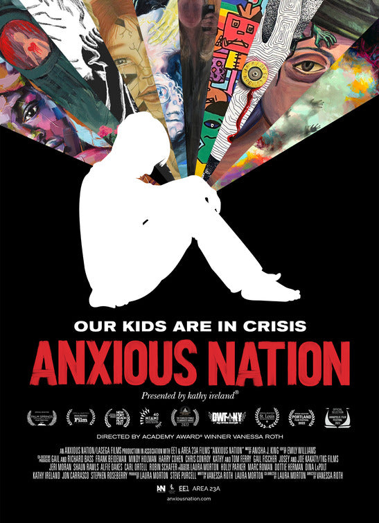 1000 piece jigsaw puzzle for the movie poster: Anxious Nation (2023)