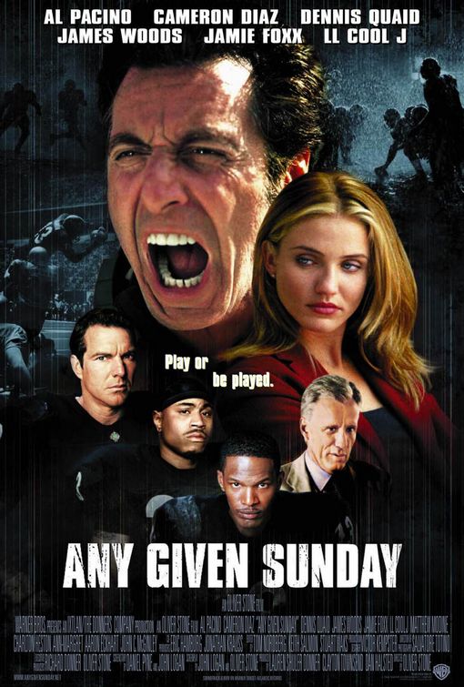 the movie poster: Any Given Sunday (1999) ver3