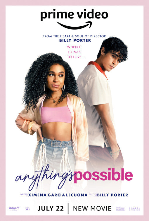 1000 piece jigsaw puzzle for the movie poster: Anything's Possible (2022)
