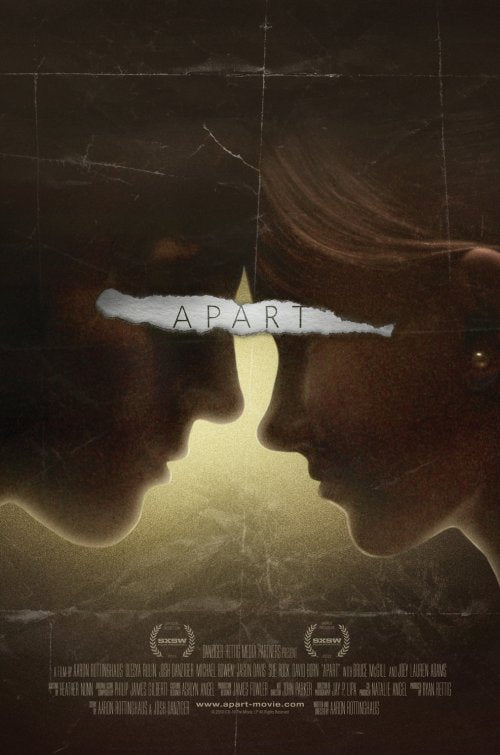 1000 piece jigsaw puzzle for the movie poster: Apart (2012) ver2