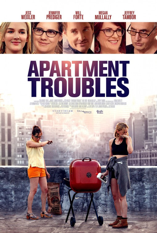 1000 piece jigsaw puzzle for the movie poster: Apartment Troubles (2015)