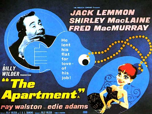 1000 piece jigsaw puzzle for the movie poster: The Apartment (1960) ver3