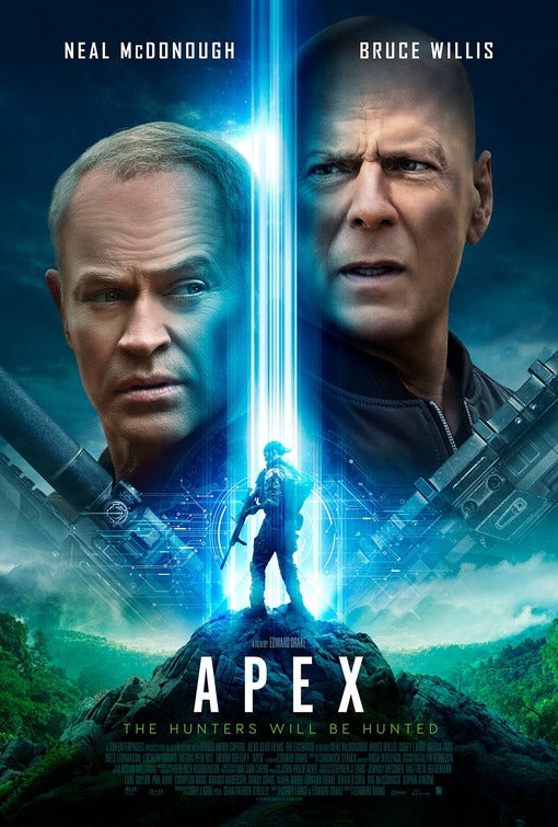 1000 piece jigsaw puzzle for the movie poster: Apex (2021)