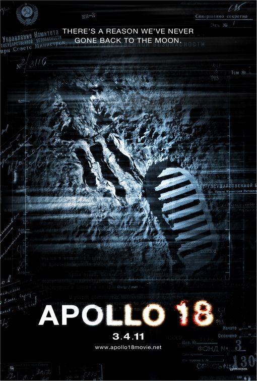1000 piece jigsaw puzzle for the movie poster: Apollo 18 (2011)
