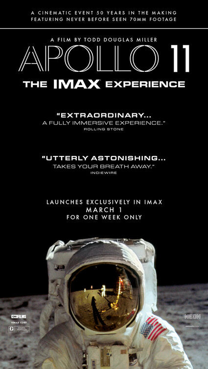 1000 piece jigsaw puzzle for the movie poster: Apollo 11 (2019) ver2