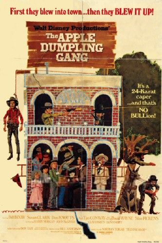 the movie poster: The Apple Dumpling Gang (1975)