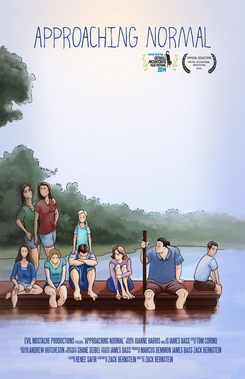 1000 piece jigsaw puzzle for the movie poster: Approaching Normal (2013)