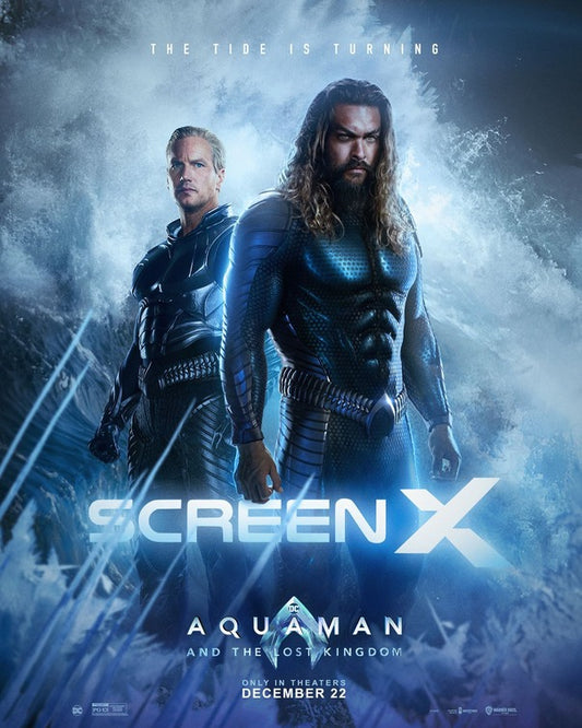 1000 piece jigsaw puzzle for the movie poster: Aquaman and the Lost Kingdom (2023) ver6