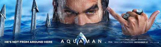 1000 piece jigsaw puzzle for the movie poster: Aquaman (2018) ver16