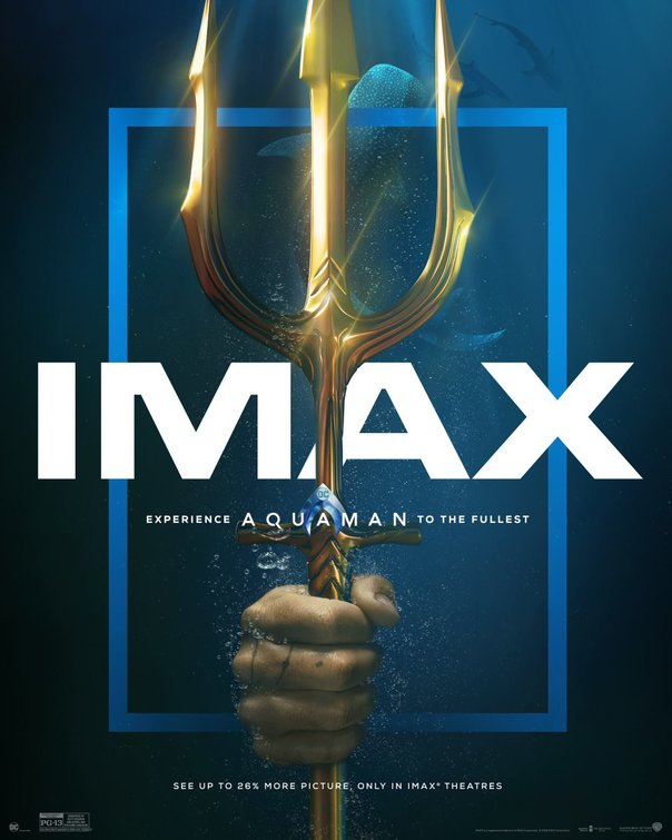 1000 piece jigsaw puzzle for the movie poster: Aquaman (2018) ver20