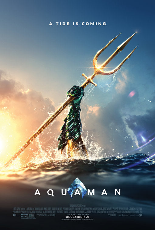 1000 piece jigsaw puzzle for the movie poster: Aquaman (2018) ver3