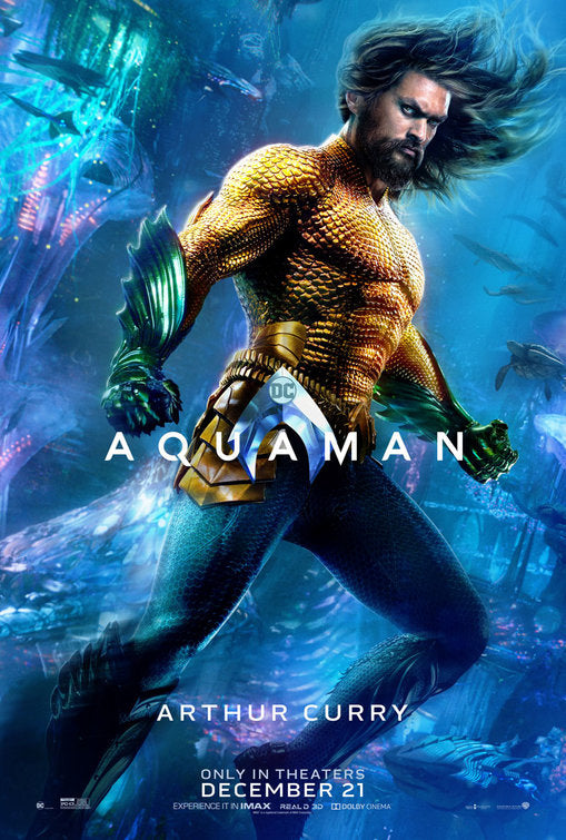 1000 piece jigsaw puzzle for the movie poster: Aquaman (2018) ver4