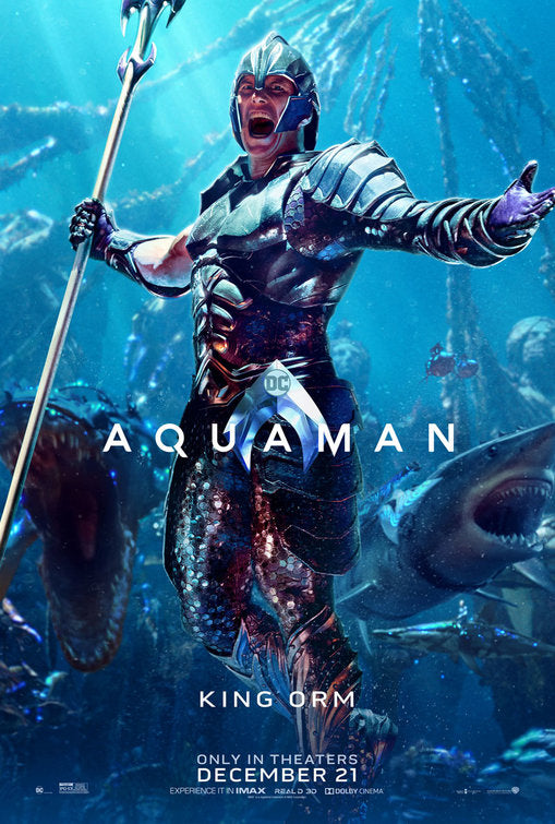 1000 piece jigsaw puzzle for the movie poster: Aquaman (2018) ver7