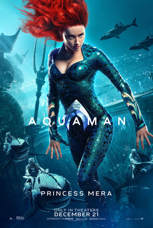 1000 piece jigsaw puzzle for the movie poster: Aquaman (2018) ver8