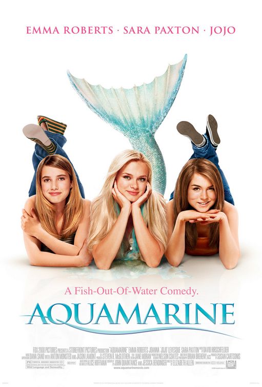 the movie poster: Aquamarine (2006)