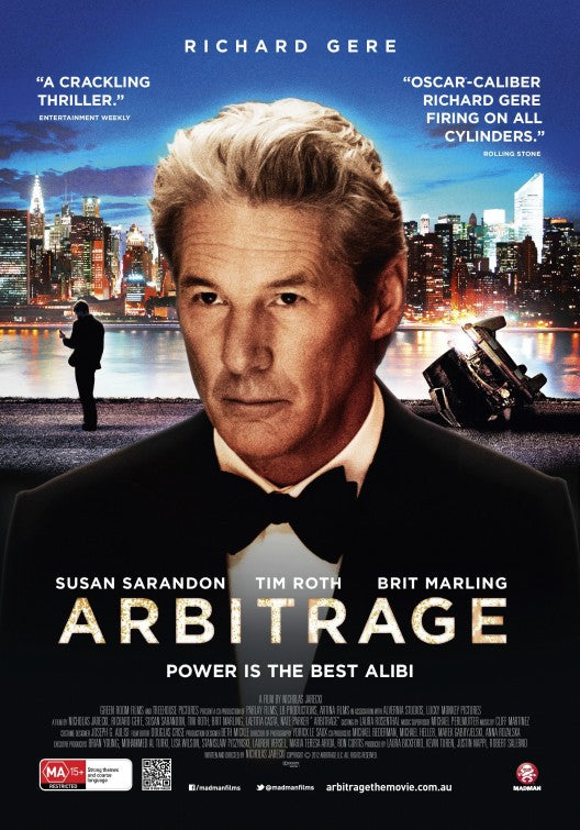1000 piece jigsaw puzzle for the movie poster: Arbitrage (2012) ver2