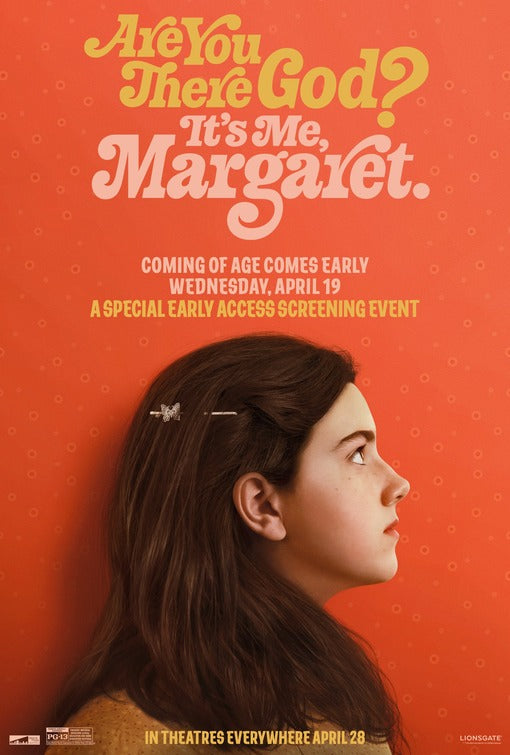 1000 piece jigsaw puzzle for the movie poster: Are You There God? It's Me, Margaret. (2023) ver3